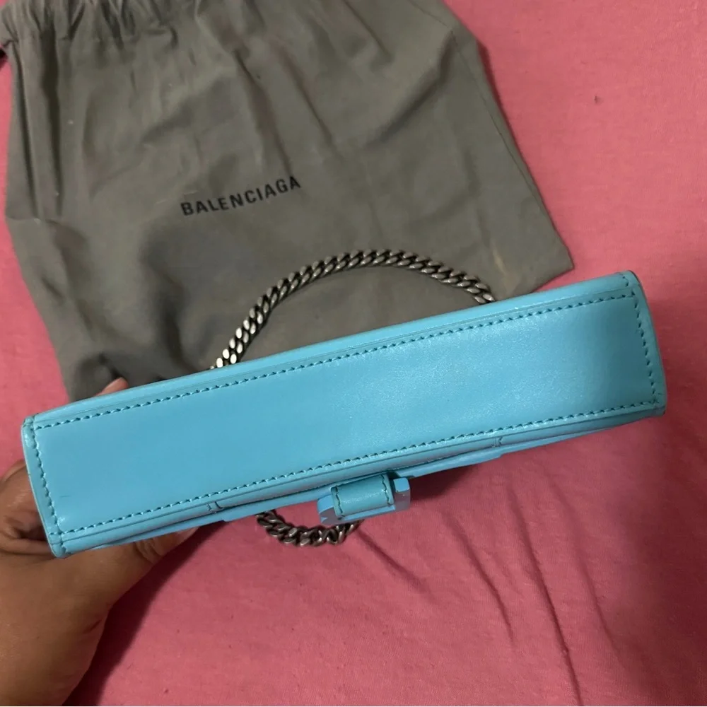 Balenciaga Hourglass Wallet on Chain Bag